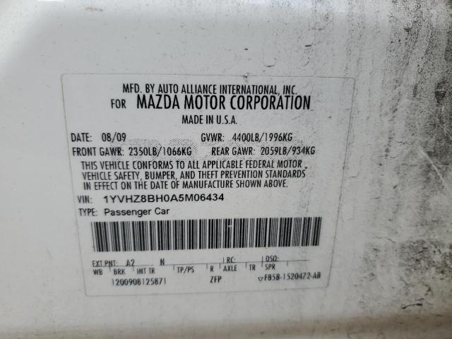 Photo 11 VIN: 1YVHZ8BH0A5M06434 - MAZDA 6 I 