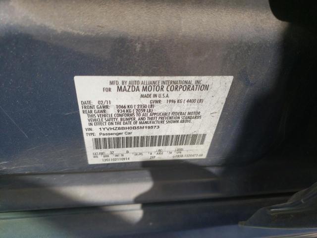 Photo 12 VIN: 1YVHZ8BH0B5M19573 - MAZDA MAZDA6 