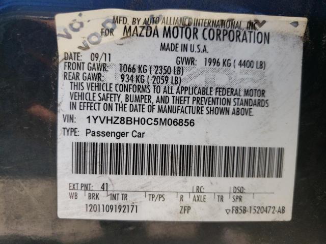 Photo 11 VIN: 1YVHZ8BH0C5M06856 - MAZDA 6 I 