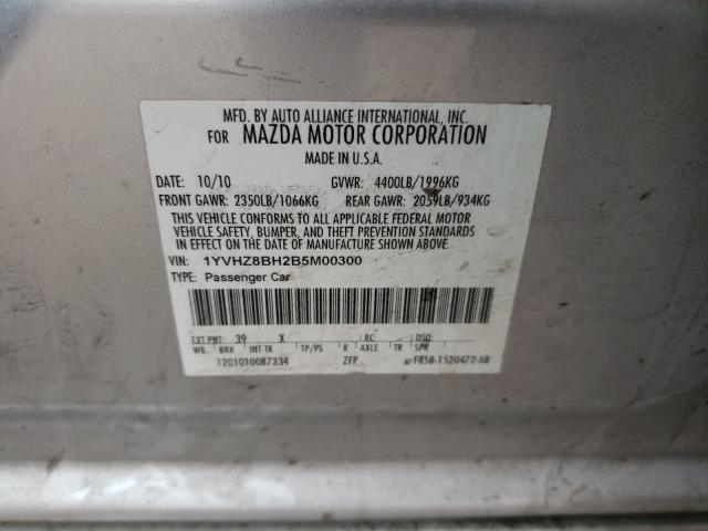 Photo 9 VIN: 1YVHZ8BH2B5M00300 - MAZDA 6 I 