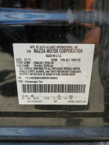 Photo 11 VIN: 1YVHZ8BH2B5M16562 - MAZDA 6 