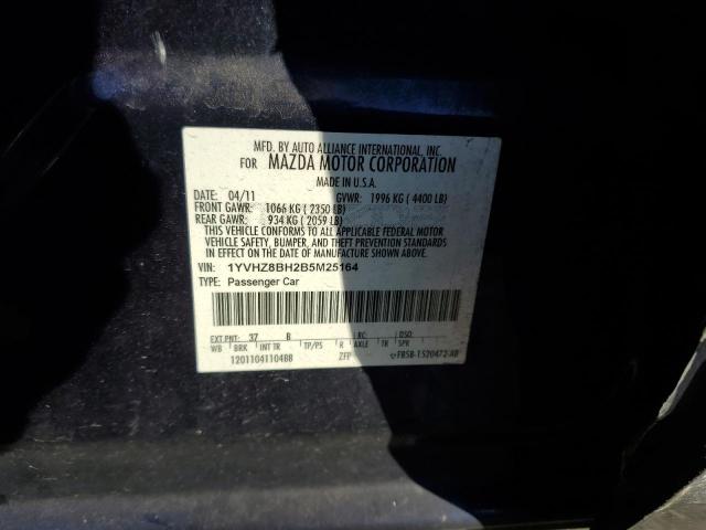 Photo 9 VIN: 1YVHZ8BH2B5M25164 - MAZDA 6 I 