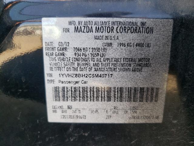 Photo 9 VIN: 1YVHZ8BH2C5M40717 - MAZDA 6 I 