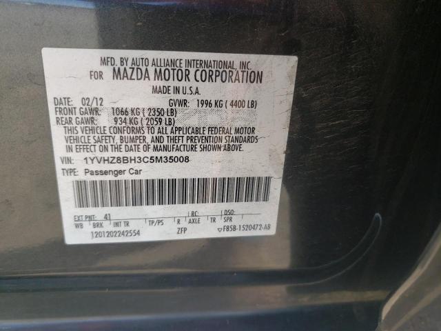 Photo 11 VIN: 1YVHZ8BH3C5M35008 - MAZDA 6 