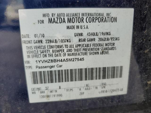 Photo 12 VIN: 1YVHZ8BH4A5M27545 - MAZDA 6 