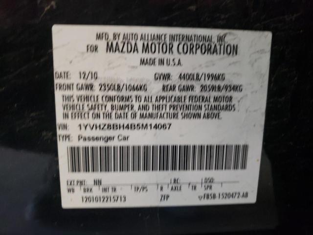 Photo 11 VIN: 1YVHZ8BH4B5M14067 - MAZDA 6 I 