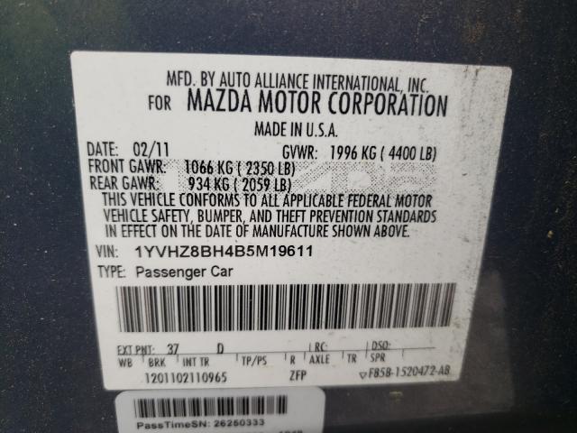 Photo 9 VIN: 1YVHZ8BH4B5M19611 - MAZDA 6 I 