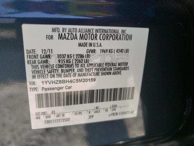 Photo 9 VIN: 1YVHZ8BH4C5M20159 - MAZDA 6 