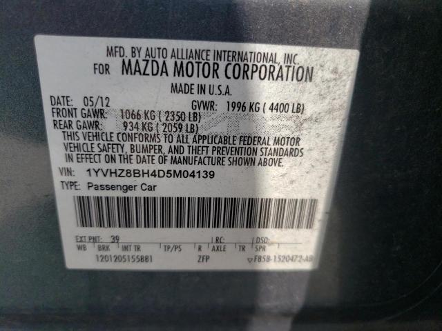 Photo 9 VIN: 1YVHZ8BH4D5M04139 - MAZDA 6 SPORT 