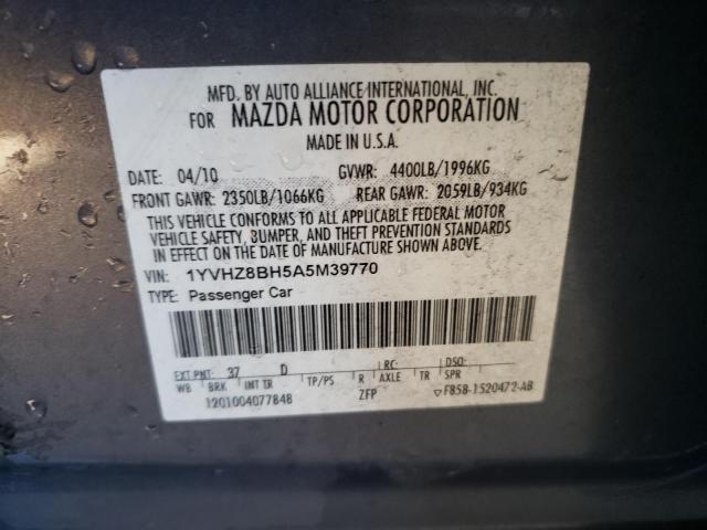 Photo 9 VIN: 1YVHZ8BH5A5M39770 - MAZDA 6 I 