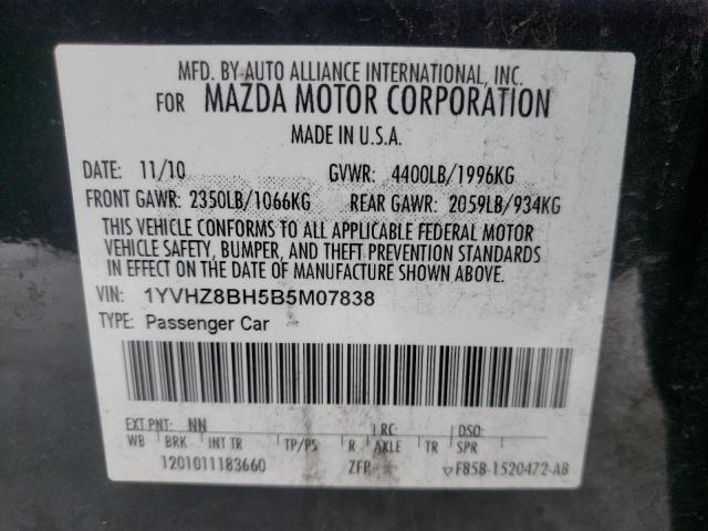 Photo 9 VIN: 1YVHZ8BH5B5M07838 - MAZDA 6 I 