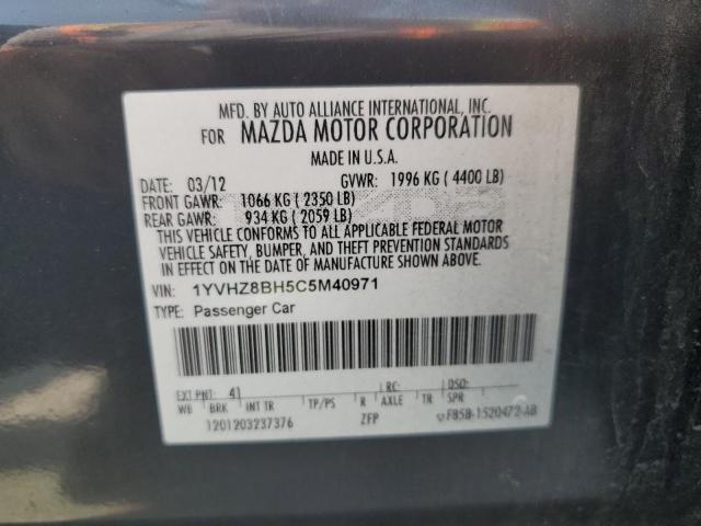 Photo 11 VIN: 1YVHZ8BH5C5M40971 - MAZDA 6 I 