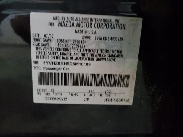 Photo 11 VIN: 1YVHZ8BH5D5M10189 - MAZDA 6 SPORT 