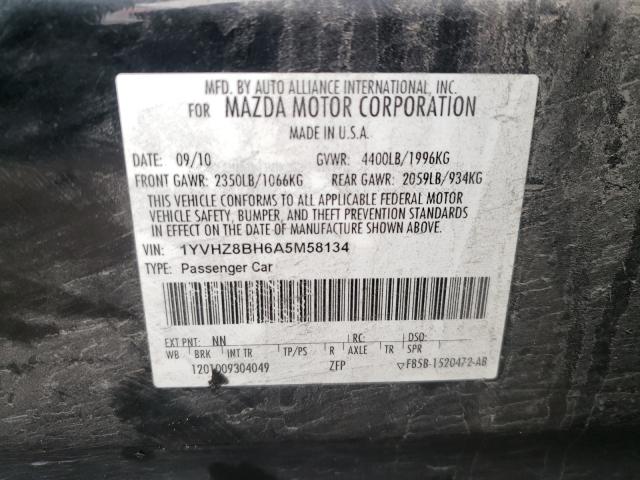 Photo 9 VIN: 1YVHZ8BH6A5M58134 - MAZDA 6 I 