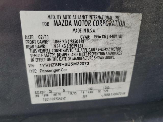 Photo 11 VIN: 1YVHZ8BH6B5M22073 - MAZDA 6 I 