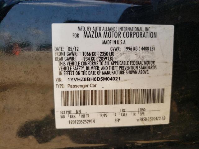 Photo 9 VIN: 1YVHZ8BH6D5M04921 - MAZDA 6 SPORT 