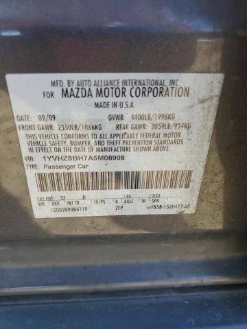 Photo 11 VIN: 1YVHZ8BH7A5M08908 - MAZDA 6 