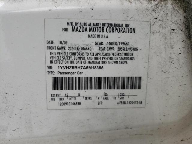 Photo 11 VIN: 1YVHZ8BH7A5M18385 - MAZDA 6 