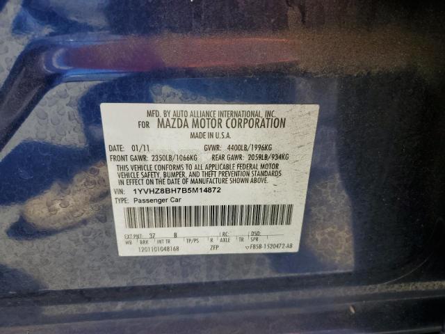 Photo 11 VIN: 1YVHZ8BH7B5M14872 - MAZDA 6 