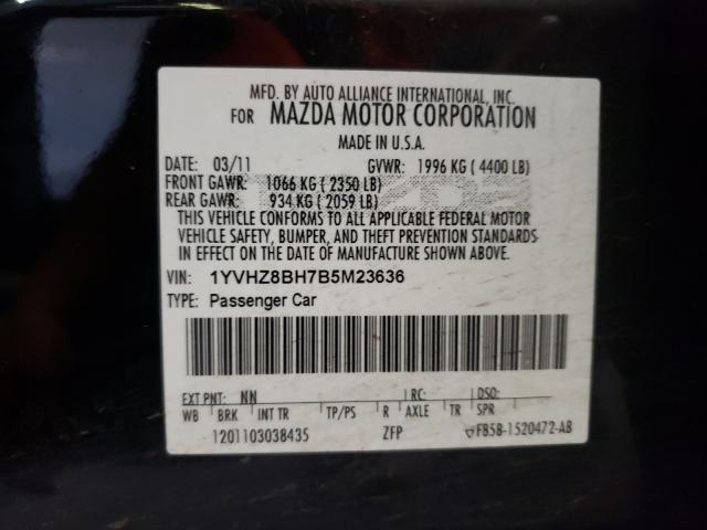 Photo 9 VIN: 1YVHZ8BH7B5M23636 - MAZDA 6 I 