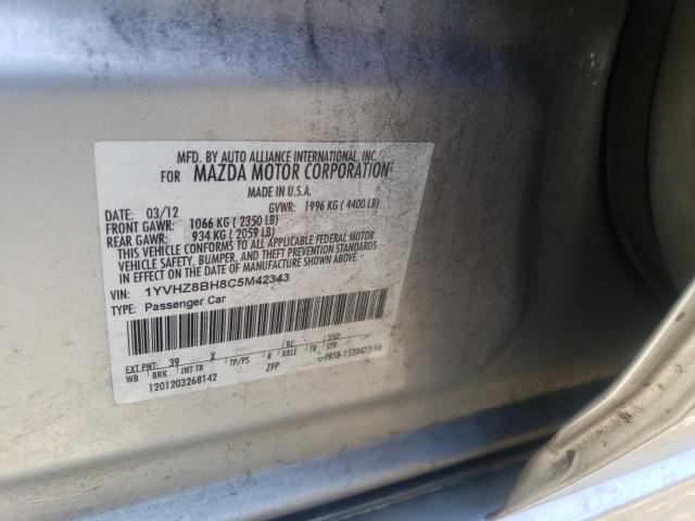 Photo 9 VIN: 1YVHZ8BH8C5M42343 - MAZDA 6 I 