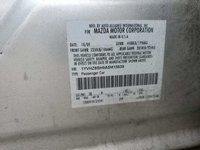 Photo 11 VIN: 1YVHZ8BH9A5M15939 - MAZDA 6 I 