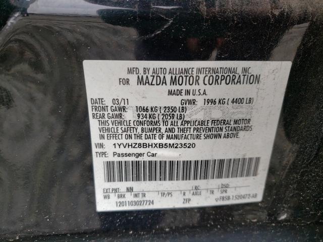 Photo 9 VIN: 1YVHZ8BHXB5M23520 - MAZDA 6 I 