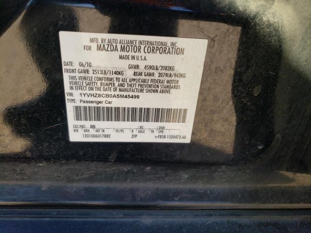 Photo 12 VIN: 1YVHZ8CB0A5M45499 - MAZDA 6 