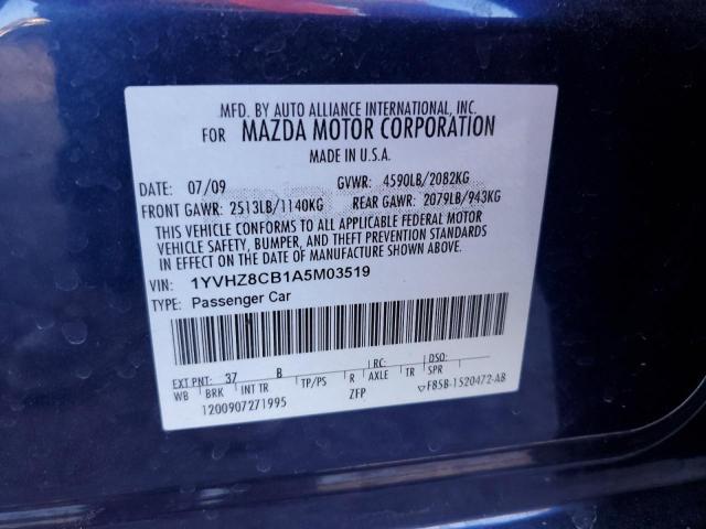 Photo 11 VIN: 1YVHZ8CB1A5M03519 - MAZDA 6 