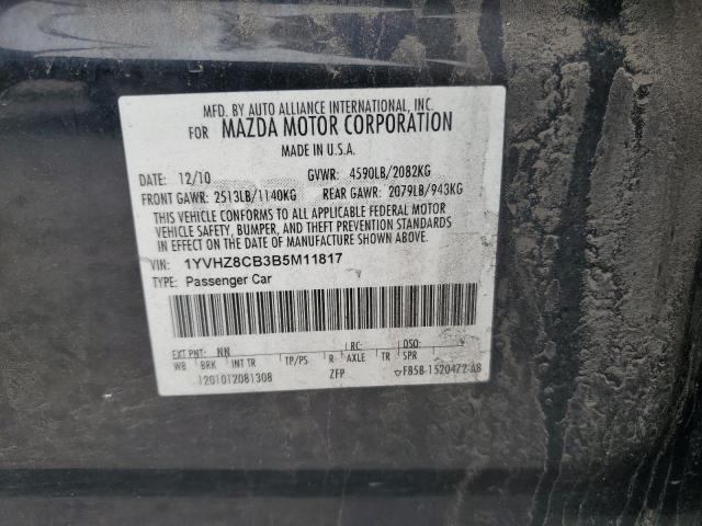 Photo 12 VIN: 1YVHZ8CB3B5M11817 - MAZDA 6 