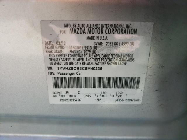 Photo 11 VIN: 1YVHZ8CB3C5M40235 - MAZDA 6 S 