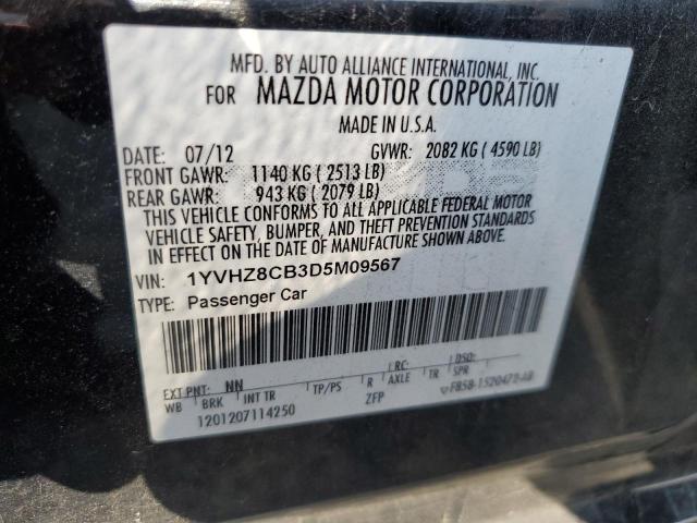 Photo 11 VIN: 1YVHZ8CB3D5M09567 - MAZDA 6 GRAND TO 