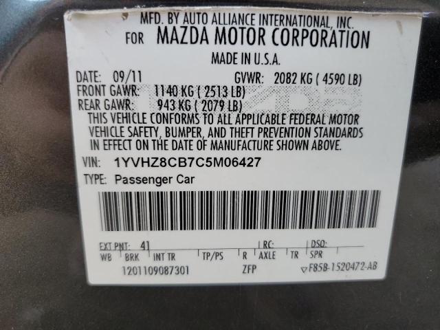 Photo 11 VIN: 1YVHZ8CB7C5M06427 - MAZDA 6 