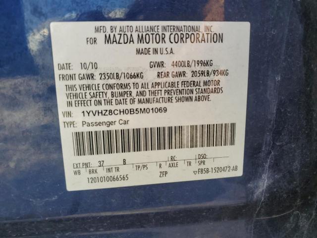 Photo 11 VIN: 1YVHZ8CH0B5M01069 - MAZDA 6 I 