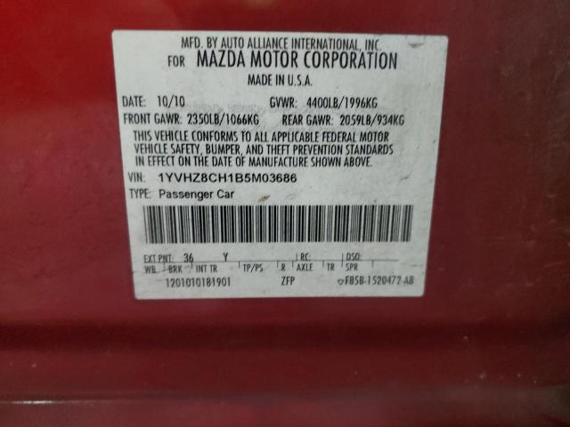 Photo 11 VIN: 1YVHZ8CH1B5M03686 - MAZDA 6 I 