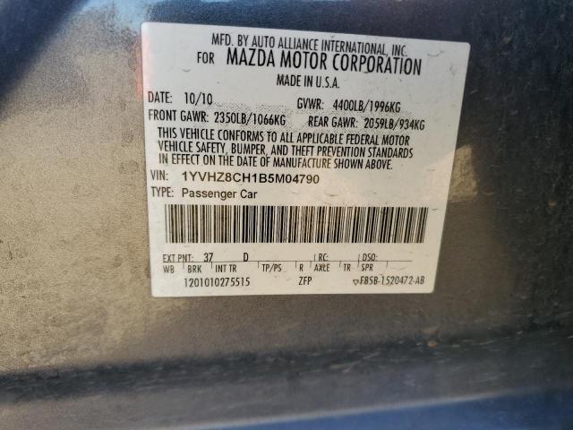 Photo 12 VIN: 1YVHZ8CH1B5M04790 - MAZDA 6 