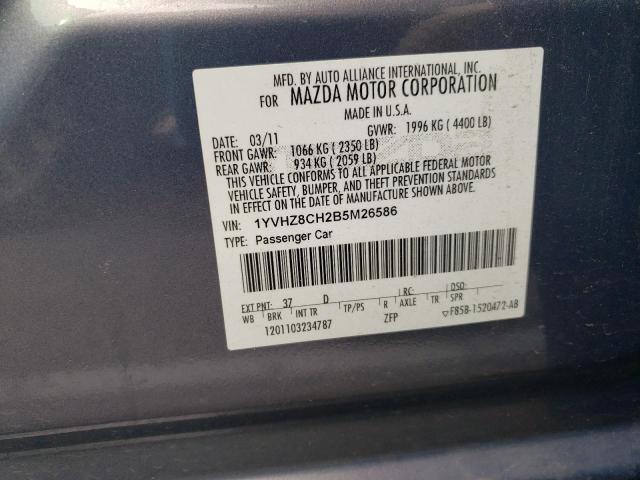 Photo 12 VIN: 1YVHZ8CH2B5M26586 - MAZDA 6 I 