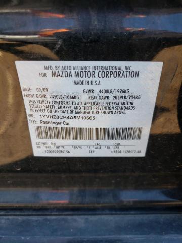 Photo 11 VIN: 1YVHZ8CH4A5M10565 - MAZDA 6 I 