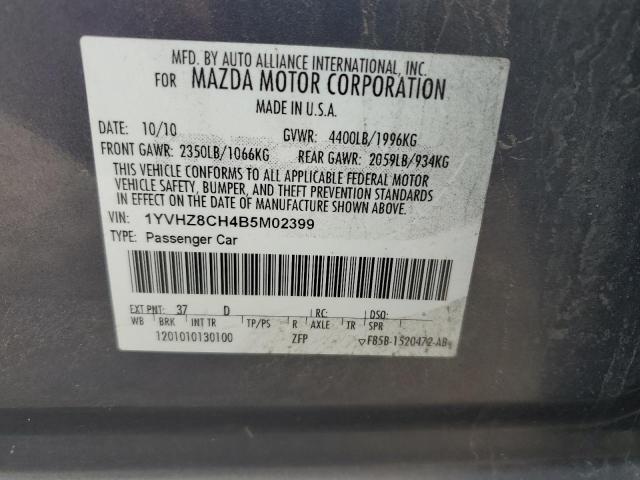 Photo 11 VIN: 1YVHZ8CH4B5M02399 - MAZDA 6 