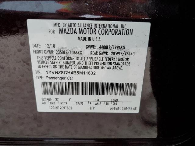 Photo 11 VIN: 1YVHZ8CH4B5M11832 - MAZDA 6 