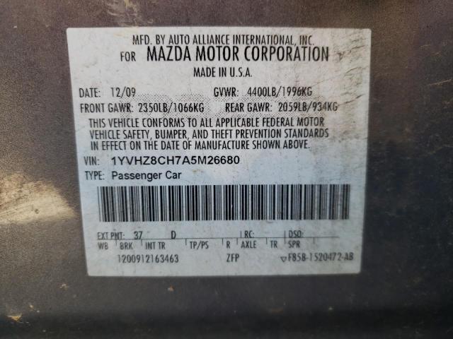 Photo 9 VIN: 1YVHZ8CH7A5M26680 - MAZDA 6 I 