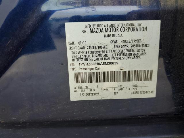 Photo 12 VIN: 1YVHZ8CH8A5M30639 - MAZDA 6 