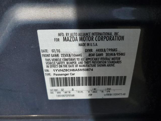 Photo 9 VIN: 1YVHZ8CH8A5M50874 - MAZDA 6 I 