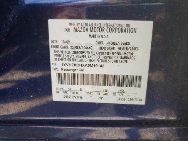 Photo 9 VIN: 1YVHZ8CHXA5M19142 - MAZDA 6 I 