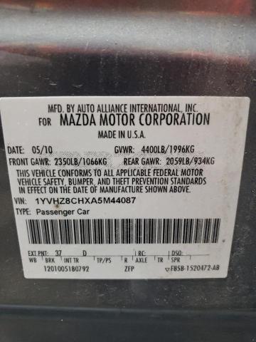 Photo 11 VIN: 1YVHZ8CHXA5M44087 - MAZDA 6 I 