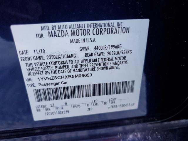 Photo 11 VIN: 1YVHZ8CHXB5M06053 - MAZDA 6 