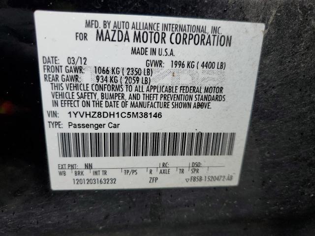 Photo 11 VIN: 1YVHZ8DH1C5M38146 - MAZDA 6 I 