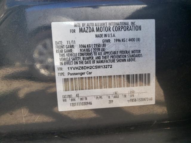 Photo 9 VIN: 1YVHZ8DH2C5M13272 - MAZDA 6 I 