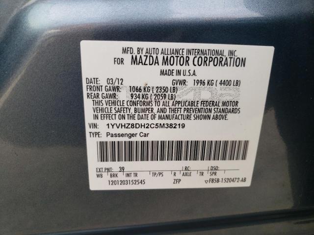 Photo 11 VIN: 1YVHZ8DH2C5M38219 - MAZDA 6 I 