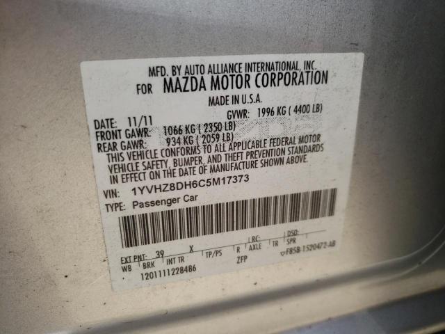 Photo 9 VIN: 1YVHZ8DH6C5M17373 - MAZDA 6 I 